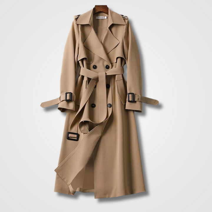 Elegant waterproof trench coat