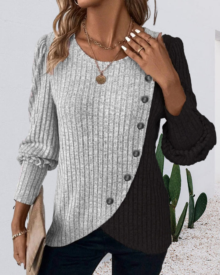 Dolce  | Elegant Long-sleeve Top