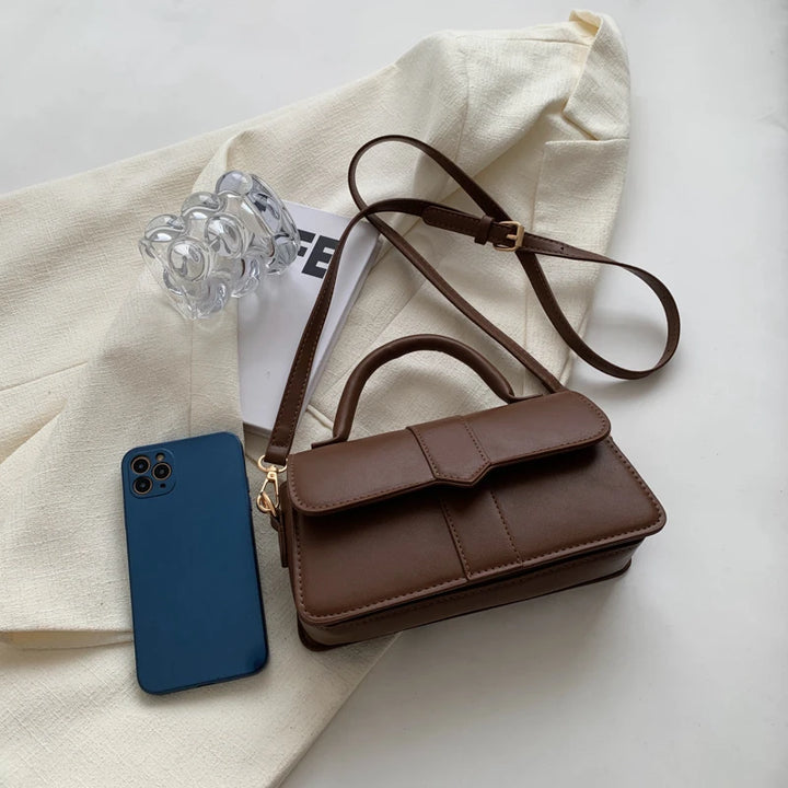 Dolce Vintage Leather Shoulder Bag
