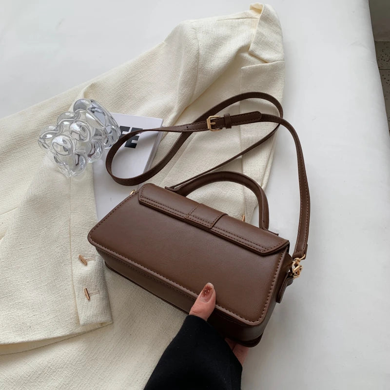 Dolce Vintage Leather Shoulder Bag