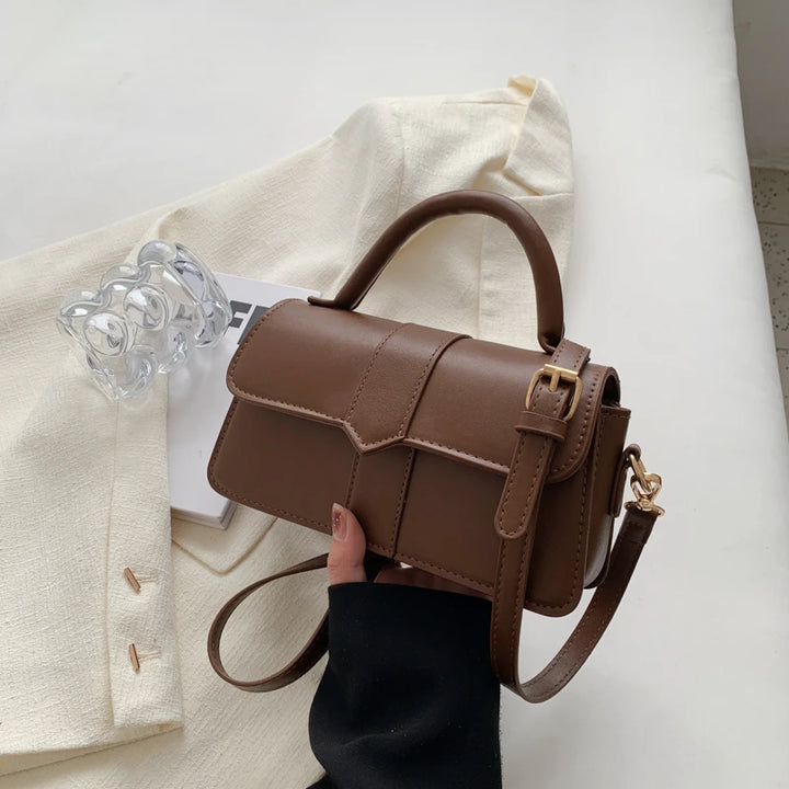 Dolce Vintage Leather Shoulder Bag