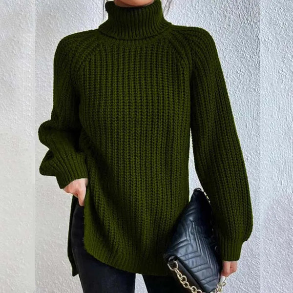 Knitted Turtleneck Sweater