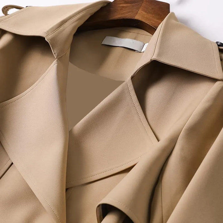 Elegant waterproof trench coat